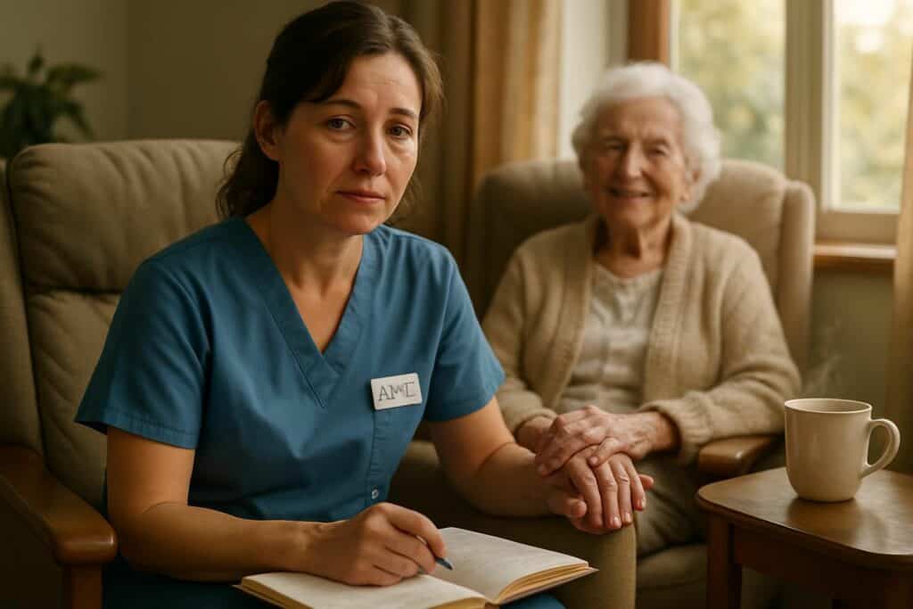 Prendre soin des seniors avec compassion et professionnalisme.