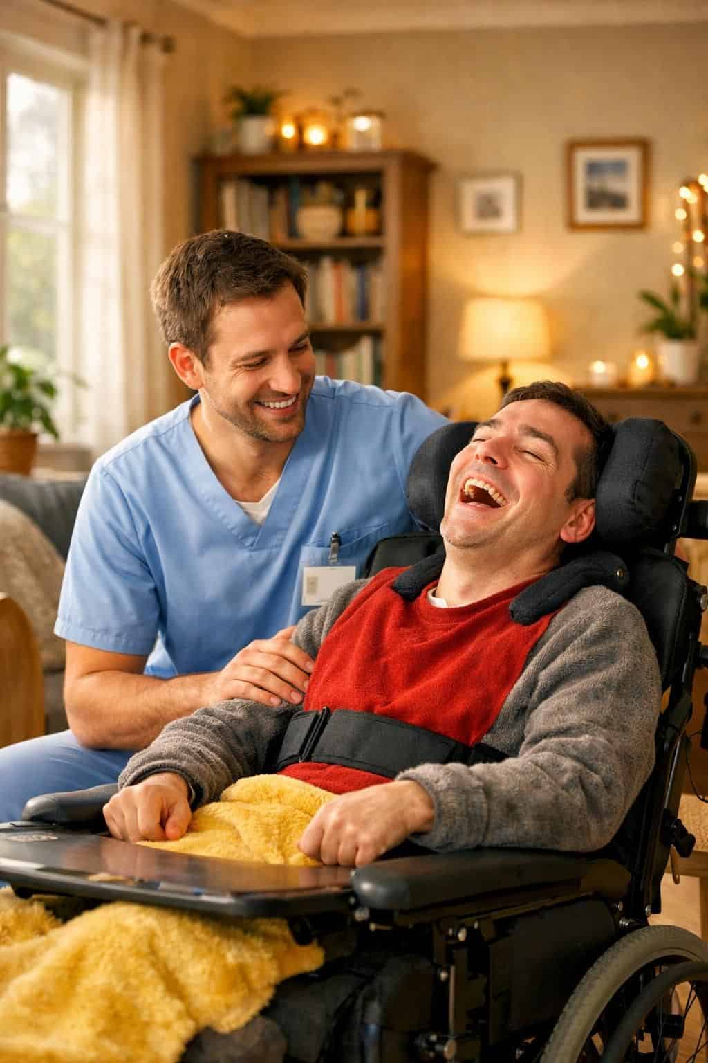 Soin et soutien pour personnes en situation de handicap ou en rééducation. Formation et accompagneme.