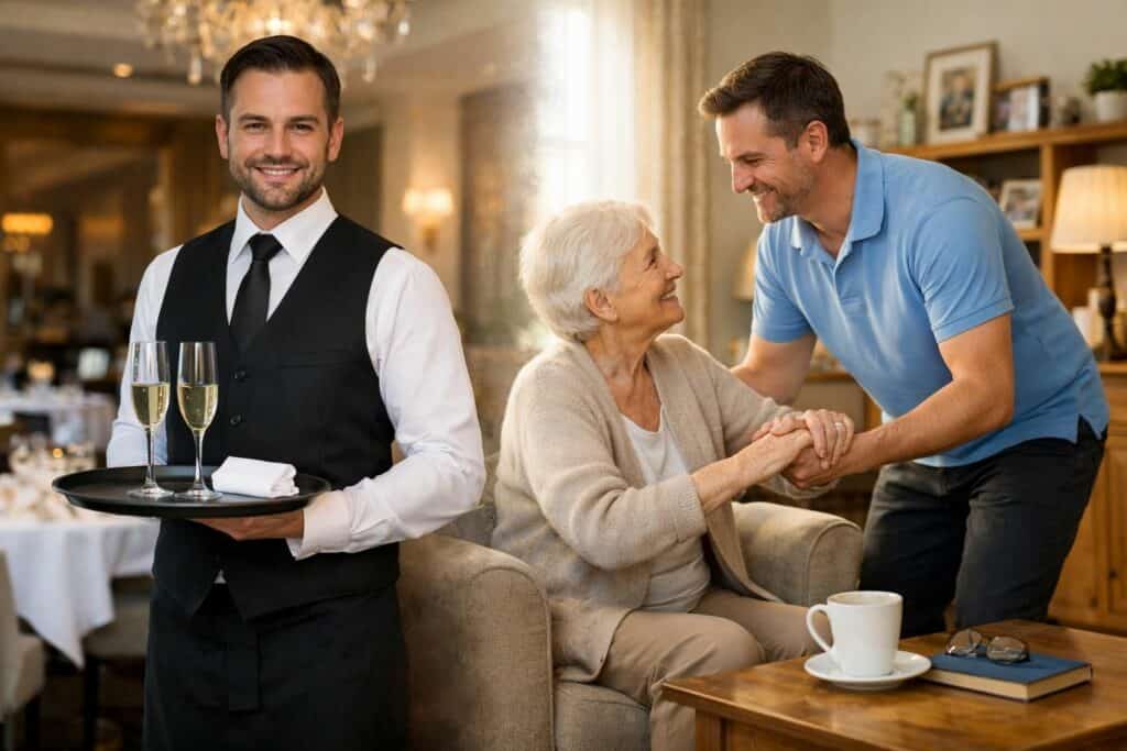 découvrez comment réussir votre reconversion professionnelle en passant du secteur de l'hôtellerie-restauration à l'aide à domicile, avec des conseils pratiques et des étapes clés pour un nouveau départ.