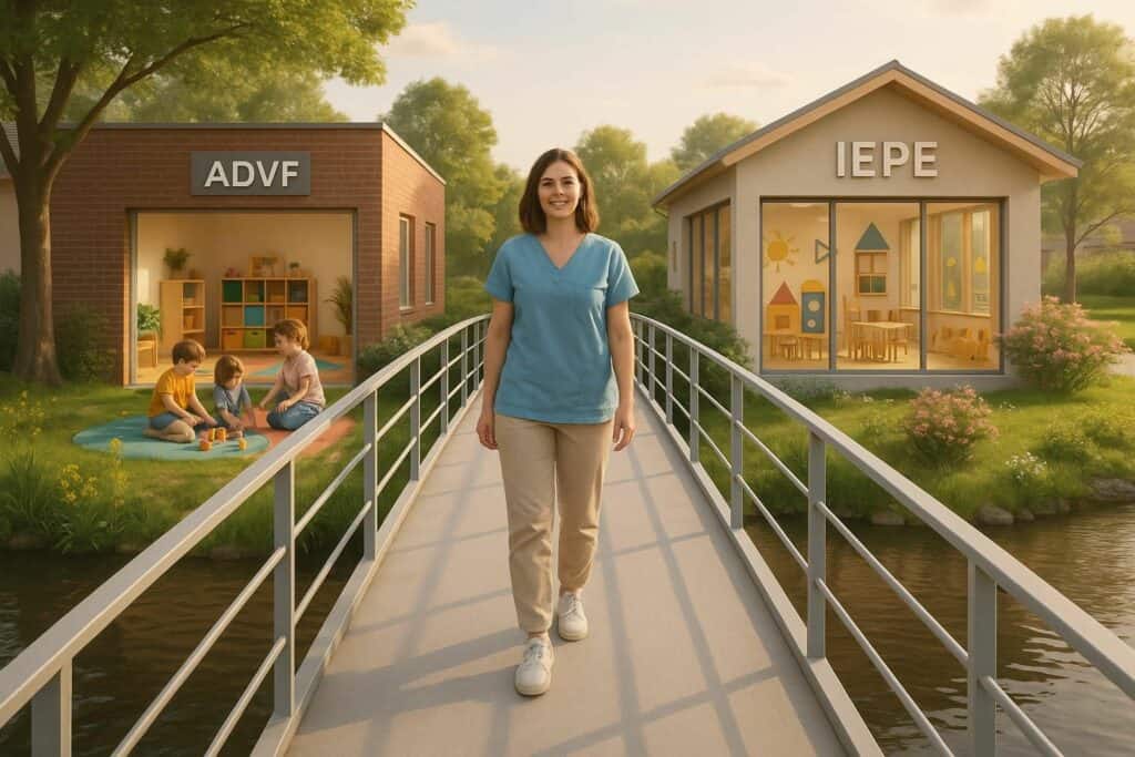 découvrez comment l'advf ouvre la voie vers la petite enfance en facilitant la transition vers l'iepe, un parcours essentiel pour travailler avec les enfants.