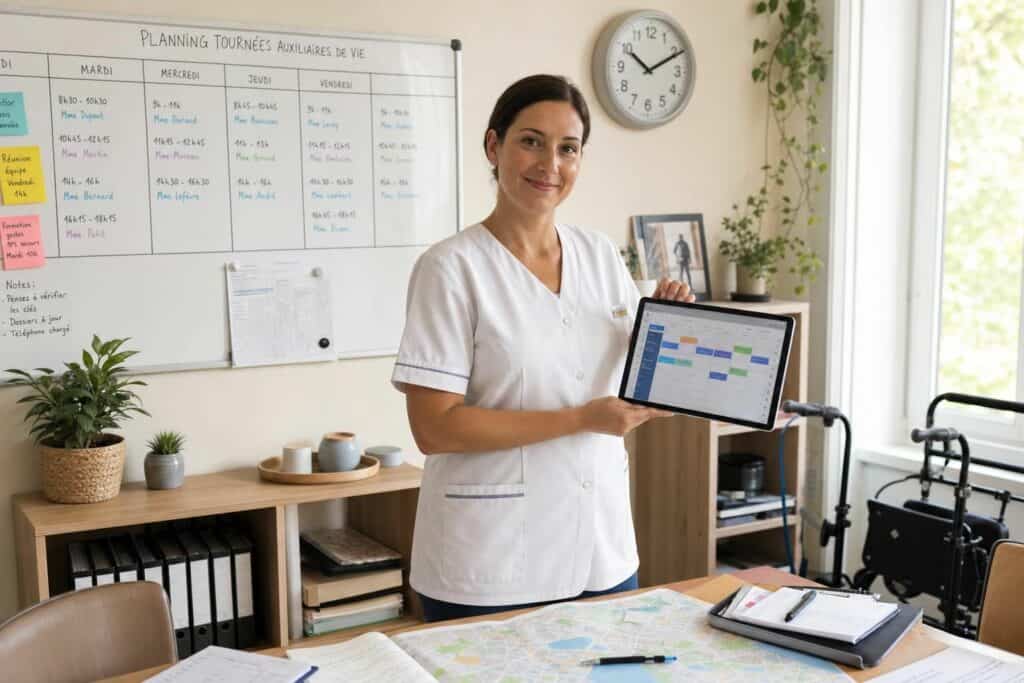 découvrez des conseils pratiques pour organiser efficacement les tournées des auxiliaires de vie et optimiser la prise en charge des bénéficiaires.