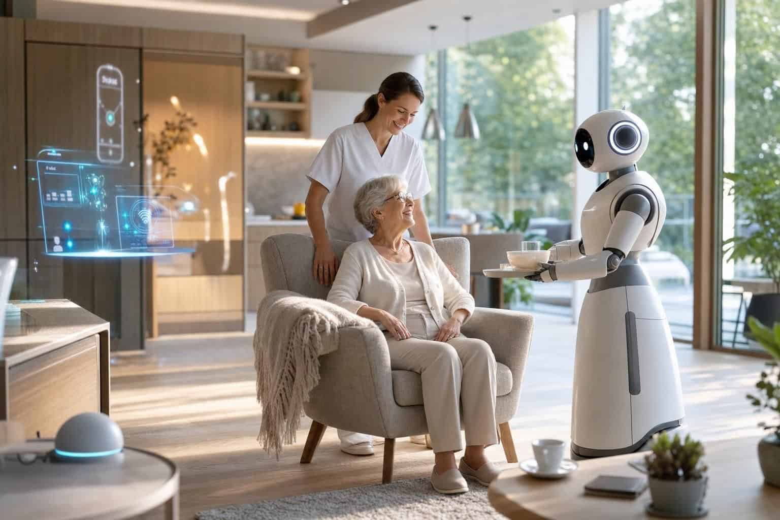 Quel avenir pour l&rsquo;aide à domicile face à l&rsquo;IA ?