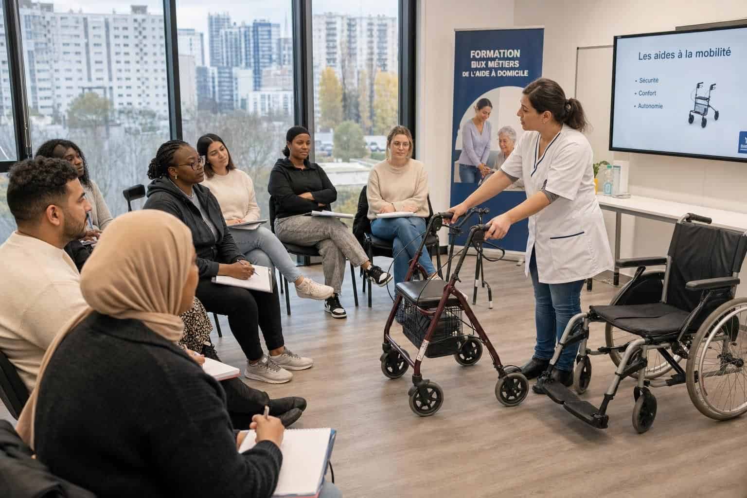 Formation aide à domicile en Seine-Saint-Denis