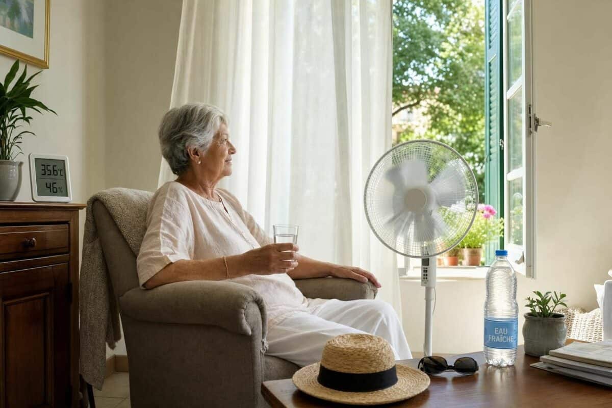 Canicule : checklist complète pour protéger une personne âgée