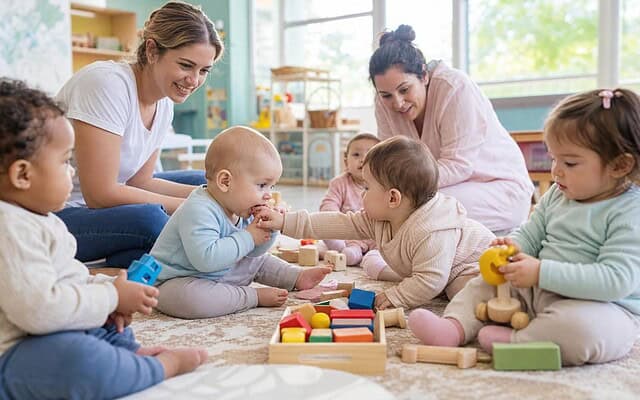 Pourquoi les bébés mordent-ils en crèche ?