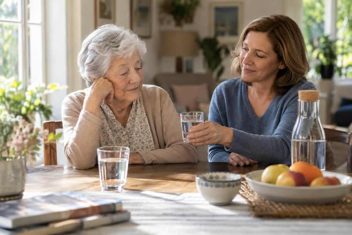 Pourquoi les personnes âgées boivent-elles moins ?